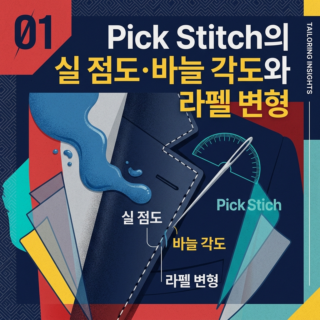 ai thumbnail poster Pick Stitch의 실 점도·바늘 각도와 라펠 변형 1789840744