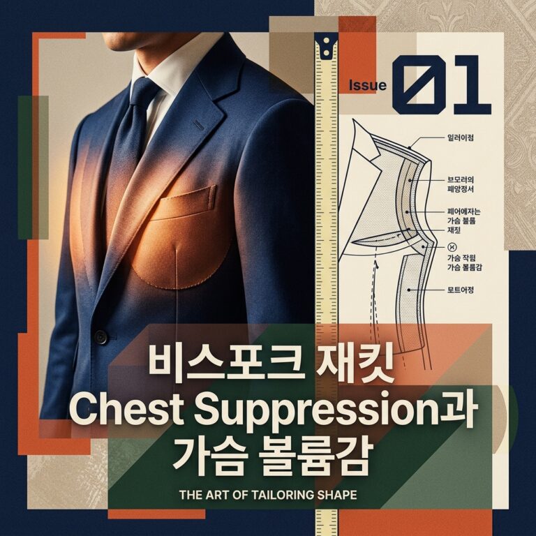 ai thumbnail poster 비스포크 재킷 Chest Suppression과 가슴 볼륨감 1790005019