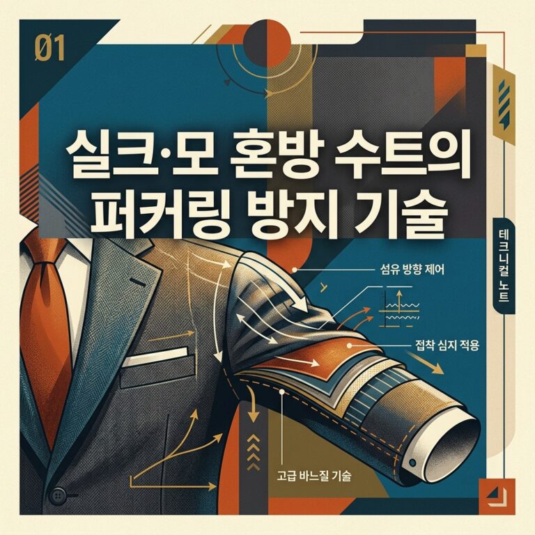 ai thumbnail poster 실크·모 혼방 수트의 퍼커링 방지 기술 1790002317